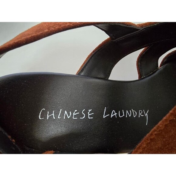 Chinese Laundry Sandals Leather Platform Paradox Retro Y2K 90s Style Siz… - Picture 7 of 10